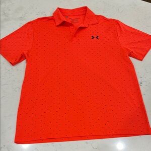 Under Armour Men's Red Polo Shirt